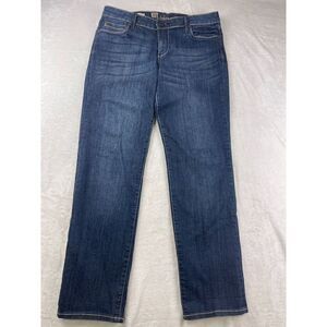 KUT from the Kloth Boyfriend Jeans Women's Size 10 Blue Denim Cotton Low Rise